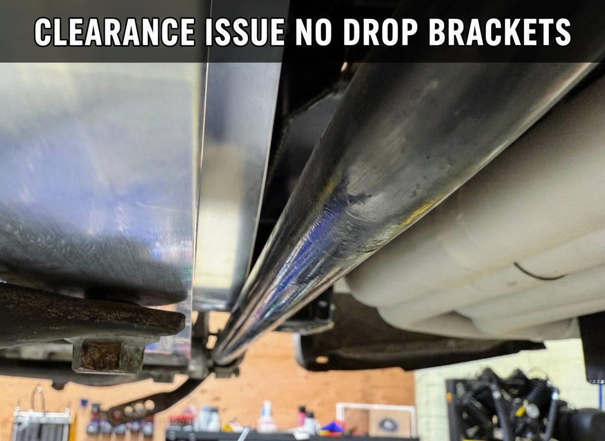 911 996/997 Swaybar Drop Brackets