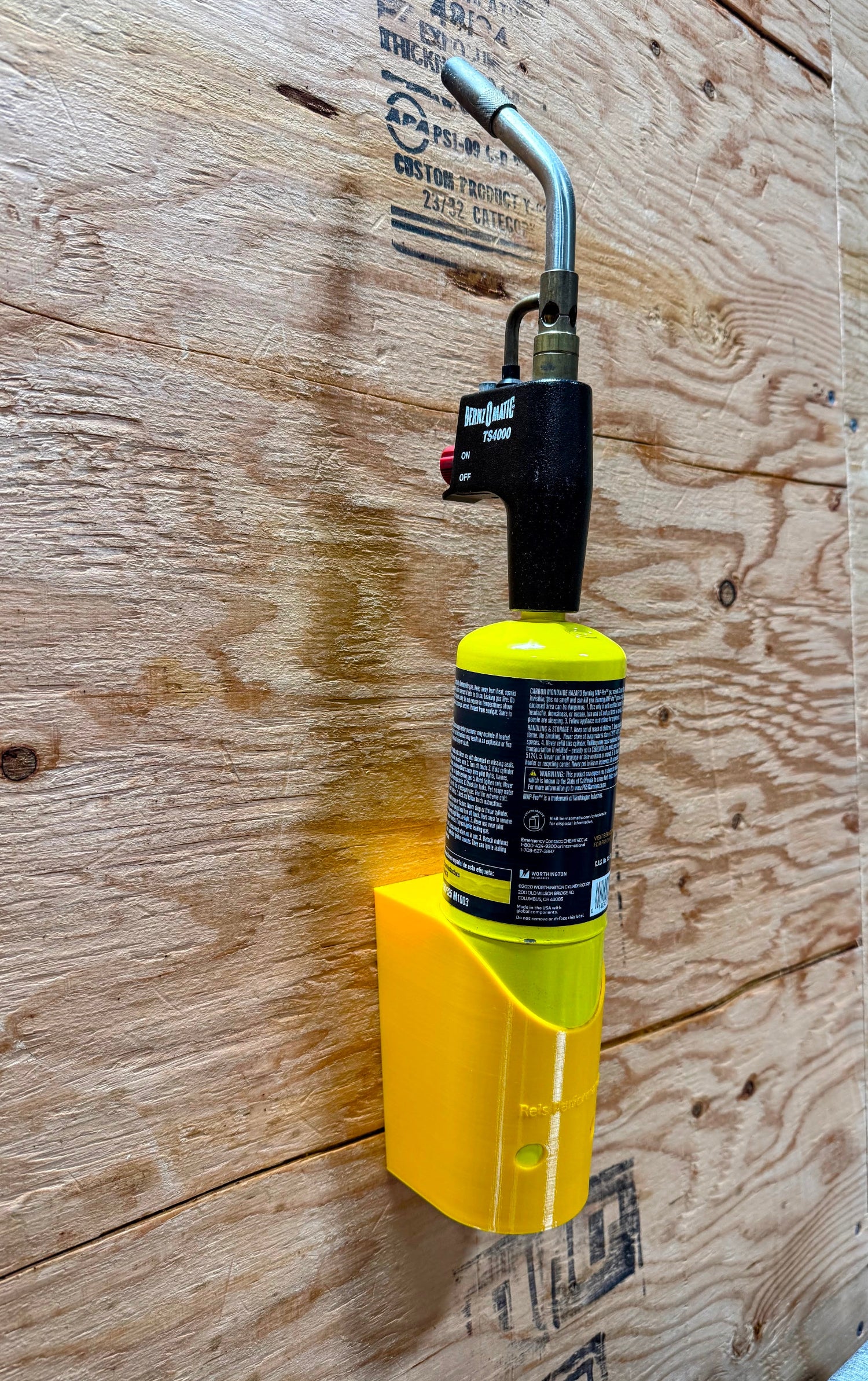 Mapp Torch in Wall Mount