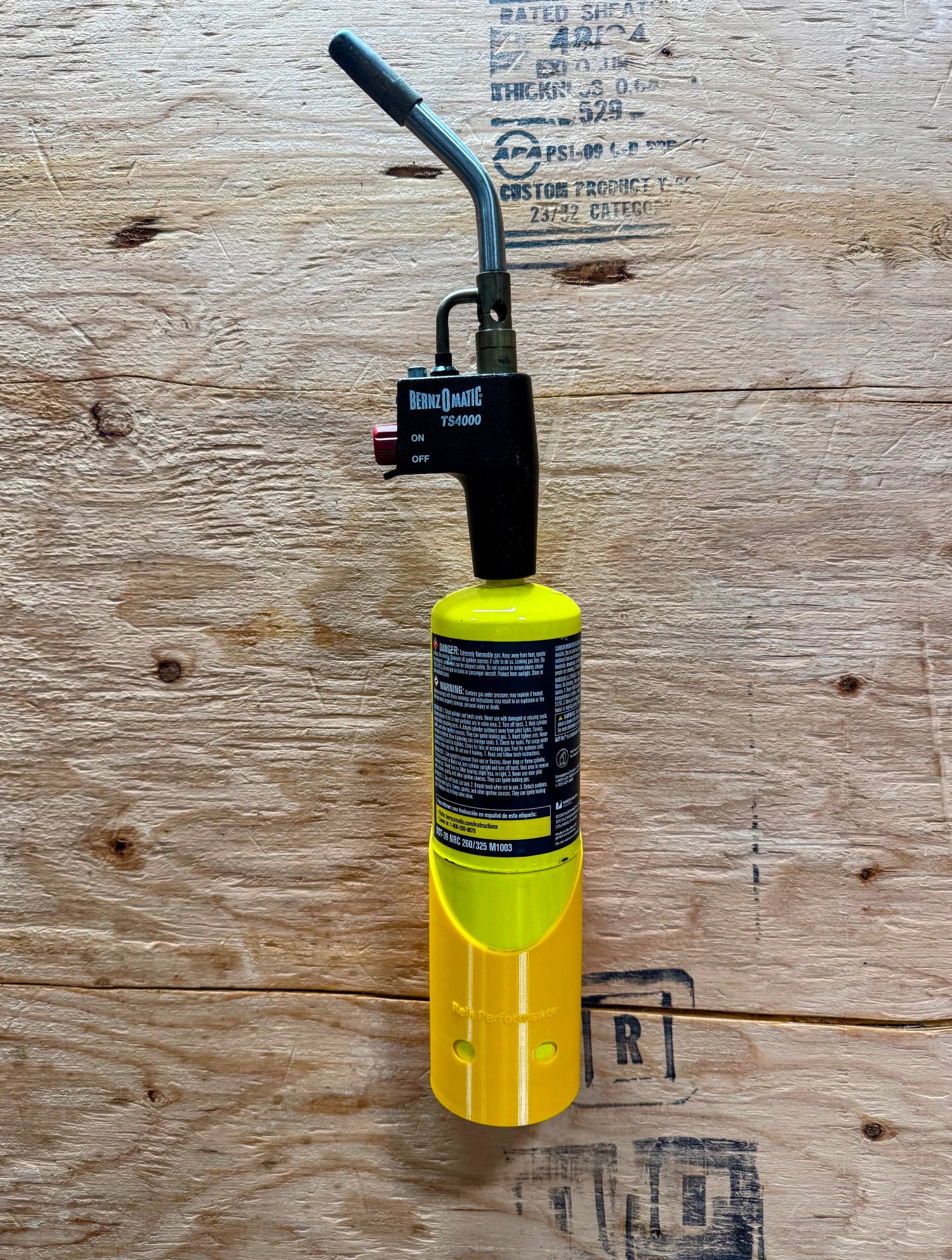Mapp Torch in Wall Mount